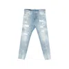 Dsquared2 Teddy Distressed Jeans In Blue
