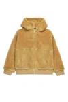 Dsquared2 Teddy Jacket With Icon New Generation Logo In Beige