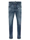 Dsquared2 Stonewashed-effect Straight Jeans In Multi