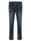 Dsquared2 Teddy Jeans In Dark Blue