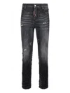 Dsquared2 Teddy Jeans In Black