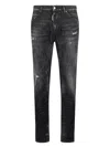 Dsquared2 Teddy Jeans In Black