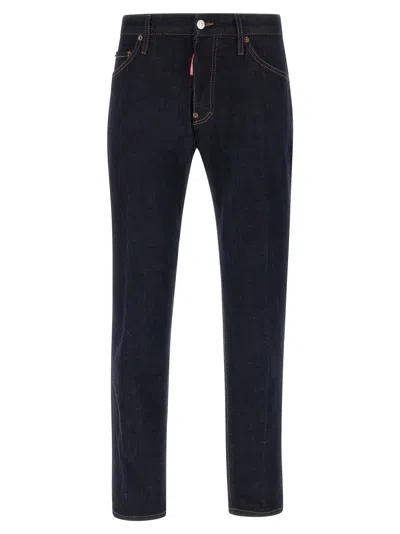 Dsquared2 Teddy Jeans In Navy