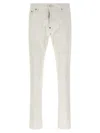 Dsquared2 Teddy Jeans White In Neutral
