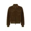 Dsquared2 Teddy Oversized Jean Jacket In Brown