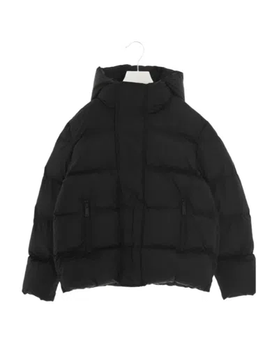 Dsquared2 Teen Logo-print Puffer Jacket In Black