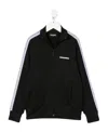 Dsquared2 Teen Logo-trim Track Jacket In Black