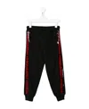 Dsquared2 Teen Hashtag Logo Track Pants In Black