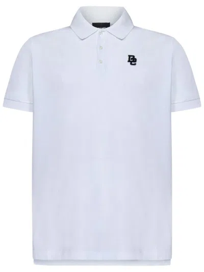 Dsquared2 Polo Tennis Fit  In Bianco
