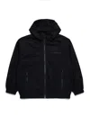 Dsquared2 Tennis-style Windbreaker Jacket In Black