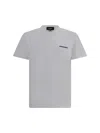 Dsquared2 White T-shirt With Lettering Logo Printed On The Chest In Cotton Man In White