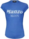 Dsquared2 Text-print T-shirt In Blue