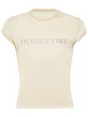 Dsquared2 T-shirt Mit Text-print In Nude