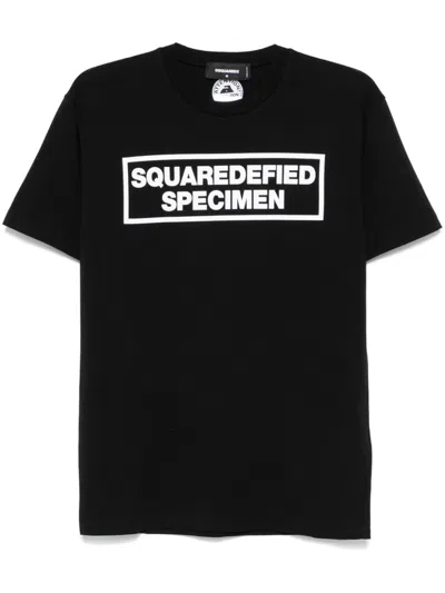 Dsquared2 Text-print T-shirt In Schwarz