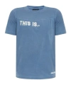 Dsquared2 Text Print T-shirt In Blue