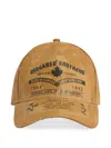Dsquared2 Text-print Baseball Cap In Brown