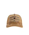 Dsquared2 Text-print Baseball Cap In Brown