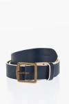 Dsquared2 Textured Leather Belt With Contrasting Edge 30mm