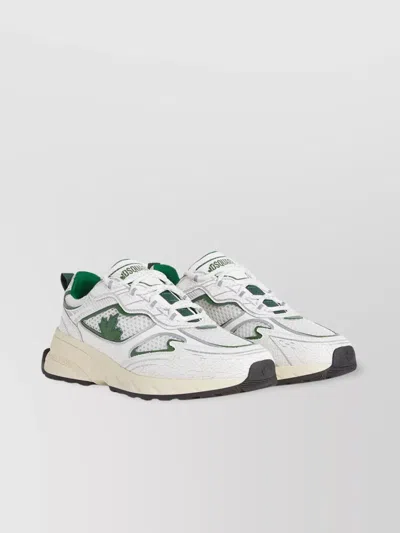 Dsquared2 Textured Mesh Sneakers Rubber Sole Pull Tab