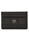Dsquared2 Dsquared Women Card Holder With Logo In Black