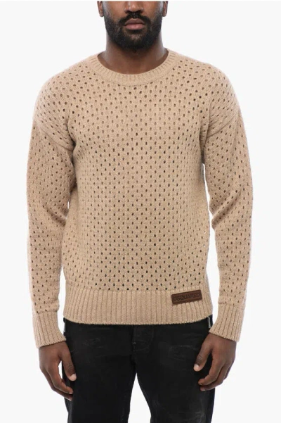 Dsquared2 Textured Wool Sweater