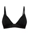 Dsquared2 Thin Shoulder Strap Bra In Black