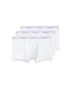 Dsquared2 White Logo Cotton Boxer Briefs Set In White