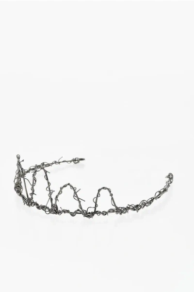 Dsquared2 Tiara Amber Metal In Silver