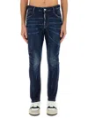 Dsquared2 Tidy Biker Jeans In Blue
