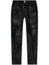 Dsquared2 Tidy Biker Jeans In Schwarz