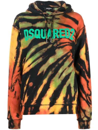Dsquared2 Tie &amp; Dye Jamaica Hoodie