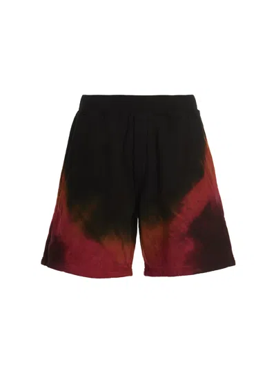 DSQUARED2 TIE-DYE BERMUDA SHORTS