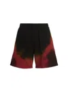 Dsquared2 Tie-dye Pattern Bermuda Shorts In Multicolor
