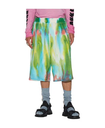 DSQUARED2 DSQUARED2 TIE DYED ELASTICATED WAISTBAND TRACK SHORTS