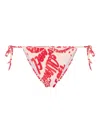 Dsquared2 Tie-strap Bikini Bottom In Pink