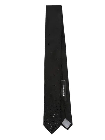 Dsquared2 Tie With Rhinestones Accessories