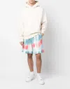 Dsquared2 Distressed-effect Cotton Shorts In Multi