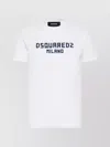 Dsquared2 Timeless Crew Neck T-shirt With Short Sleeves In White