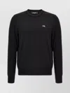 Dsquared2 Timeless Crewneck Sweater With Ribbed Cuffs And Hem