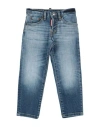 Dsquared2 Toddler Boy Jeans Blue Size 4 Cotton, Polyester, Elastane In Blue