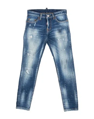 Dsquared2 Babies'  Toddler Boy Jeans Blue Size 6 Cotton, Elastane
