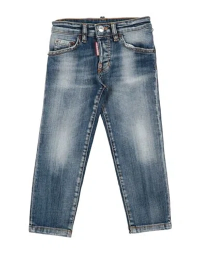 Dsquared2 Babies'  Toddler Boy Jeans Blue Size 6 Cotton, Elastane