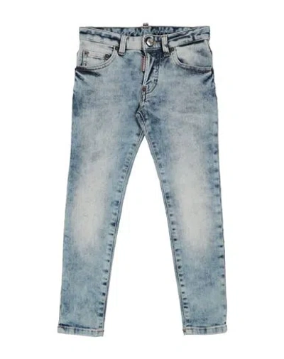 Dsquared2 Babies'  Toddler Boy Jeans Blue Size 6 Cotton, Elastane