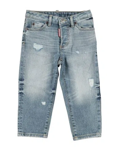 Dsquared2 Babies'  Toddler Boy Jeans Blue Size 6 Cotton, Elastane