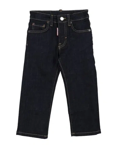 Dsquared2 Babies'  Toddler Boy Jeans Blue Size 6 Cotton, Elastane In Black