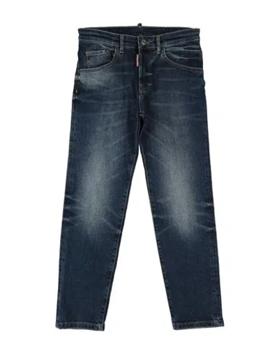 Dsquared2 Babies'  Toddler Boy Jeans Blue Size 6 Cotton, Elastane In Black