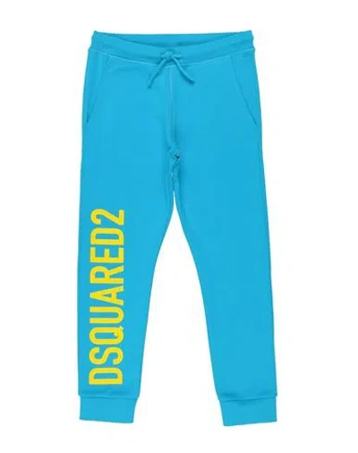 Dsquared2 Babies'  Toddler Boy Pants Azure Size 6 Cotton In Blue