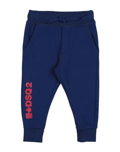 Dsquared2 Babies'  Toddler Boy Pants Blue Size 3 Cotton, Elastane