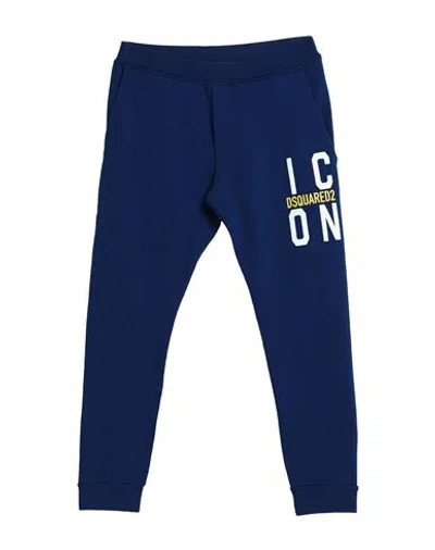 Dsquared2 Babies'  Toddler Boy Pants Blue Size 6 Cotton, Elastane