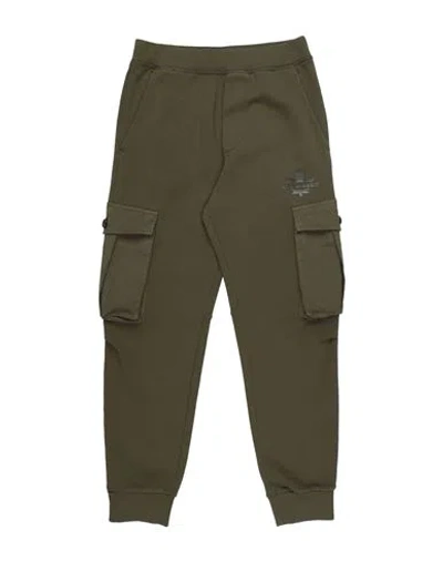 Dsquared2 Babies'  Toddler Boy Pants Military Green Size 6 Cotton